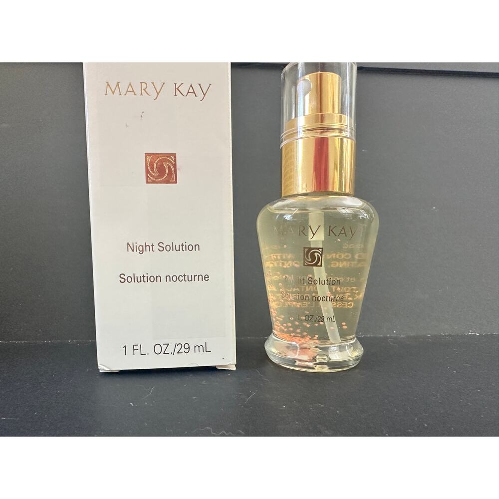 NOS VTG Mary Kay Night Solution 6577 NEW 1 oz